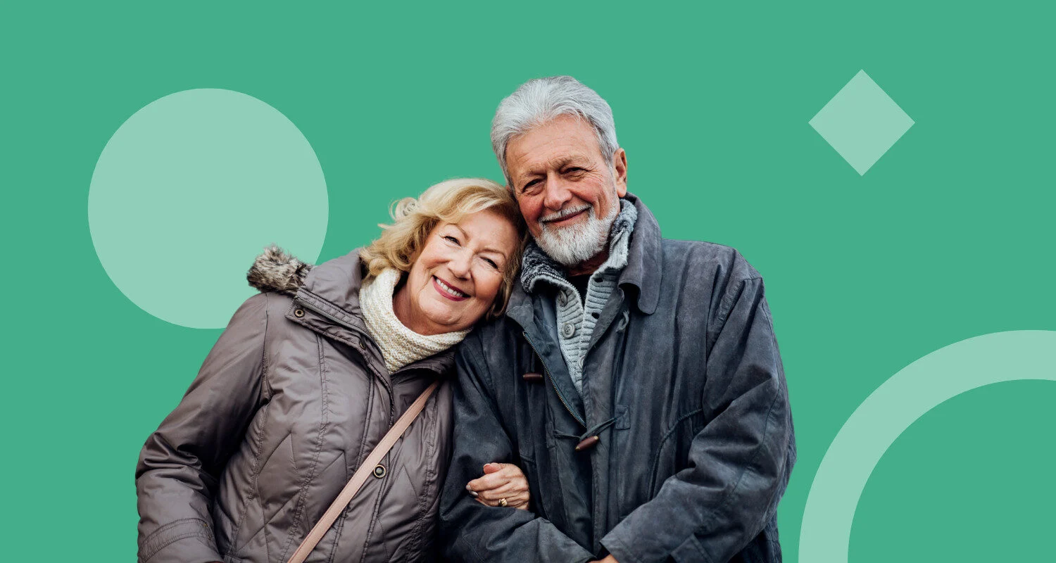 Verzilverhypotheek Blog Banner met ouder koppel